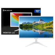Monitor Bluecase 1440x900p 19" Tn 75hz 1ms Vesa 75mm - Branco