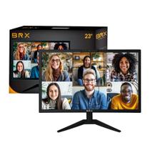 Monitor Brx Led 23'' Hdmi + Vga + Webcam Hd