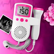 Monitor cardíaco fetal com medidor de batimentos ideal para gestantes