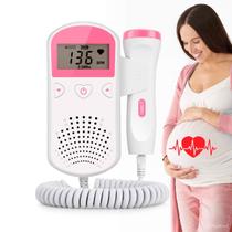 Monitor cardíaco fetal portátil ideal para gestante acompanhar o bebê