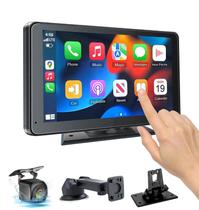 Monitor CarPlay e Android Auto Hieha 2024 - Portátil e Sem Fio