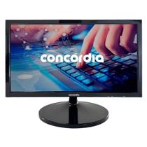 Monitor Concórdia E185 18.5" Led VGA, HDMI e VESA Monitor Concórdia E185 18.5" Led VGA, HDMI e VESA