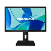 Monitor Concórdia P2201 21,5'' LED VGA/HDMI/FULL HD Com ajuste Altura/Rotação