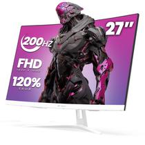 Monitor CRUA Curvo FHD de 27 polegadas 1920x1080 165 Hz/200 Hz branco