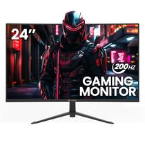 Monitor CRUA de 24 polegadas, 200 Hz/180 Hz, LED curvo FHD 1080P