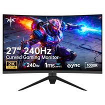 Monitor Curvo KTC H27S25E 27" 240Hz 2K QHD 1000R Monitor Curvo KTC H27S25E 27" 240Hz 2K QHD 1000R