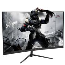 Monitor Curvo LED 23.6 Gaming Series Grasep DGR236 Full HD, 100Hz, 1ms, Curvatura 1500R, VESA 75x75mm, HDMI VGA, Design Ultra Slim Preto