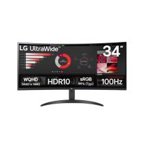 Monitor Curvo LG UltraWide 34 WQHD 100Hz VA 5ms DP HDMI 34WR50QKB