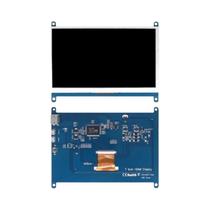 Monitor De 7 Polegadas Para Raspberry Pi 4/3/2/B/B+/A+ Com Tela Sensível Ao Toque IPS 1024x600 E