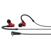 Monitor de áudio intra-auricular Sennheiser 508942 com fio vermelho