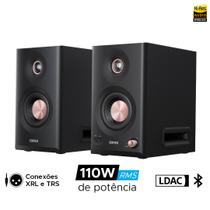 Monitor de Áudio Profissional MR5 EDIFIER, 110W RMS, XLR e TRS, HiRes, Bivolt
