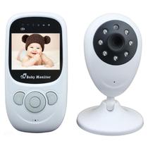 Monitor de bebê de segurança de vídeo sem fio de 2,4 polegad