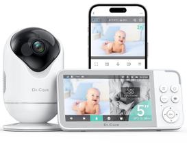 Monitor de bebê Dr.Care VistaView Smart WiFi 2K Camera 5"