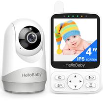 Monitor de Bebê HelloBaby Portátil com Câmera IPS de 4"