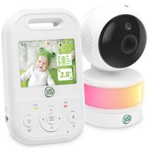 Monitor de bebê LeapFrog LF2513 LCD de 2,8", Pan-Tilt-Zoom, 1000 pés