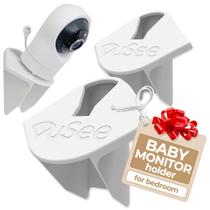 Monitor de bebê Mount Vusee Anywhere Universal, pacote com 2 unidades, branco