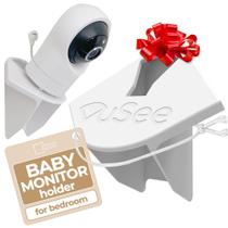 Monitor de bebê Mount Vusee Anywhere Universal White, 1 pacote