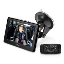 Monitor de Bebê Portátil Yada para Carro - Tela de 4,3" com Visão Noturna