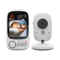 Monitor De Bebê Sem Fio De 3,2 Polegadas Com Visão Noturna, Intercomunicador Bidirecional E