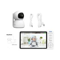 Monitor De Bebê Sem Fio HD IPS De 5 Polegadas 720P Sem WiFi Pan Tilt Zoom 4X Visão Noturna Áudio