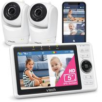 Monitor de bebê VTech atualizou 2 câmeras Smart WiFi 1080p FHD