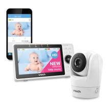 Monitor de bebê VTech VM901, tela 720p, câmera 1080p