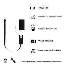 Monitor De Bebê WIFI 1080P Full HD A2 Com Câmera DIY E Cartão SD De 16GB, Detecção De Movimento E Monitor De Bebê WIFI 1080P Full HD A2 Com Câmera DIY E Cartão SD De 16GB, Detecção De Movimento E