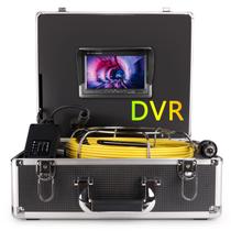 Monitor de câmera de inspeção de tubos IP68 de 7 polegadas 100 pés/30 m