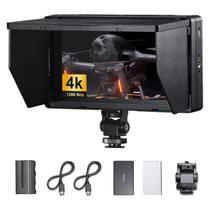 Monitor de campo da câmera Godox GM55 de 5,5 polegadas 4K HDMI 410nit