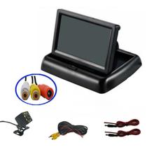 Monitor de carro Monitor de 4.3in Para Câmera de Visão Traseira Dobrável Cor Tft Lcd 4.3in Tela Hd Para Carro Invertendo