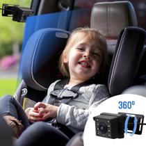 Monitor De Carro Para Bebês De 4.3'' 1080P IPS Com Visão Noturna Para Crianças E Animais De Monitor De Carro Para Bebês De 4.3'' 1080P IPS Com Visão Noturna Para Crianças E Animais De