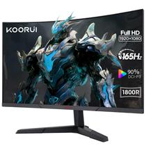 Monitor de computador KOORUI 24" FHD 1080P 165 Hz VA 1ms LED