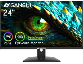 Monitor de computador SANSUI ES-24X5AL 24 polegadas IPS 1080P HDMI VGA