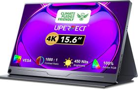 Monitor de computador UPERFECT Truely 4K 15,6" UHD 450cd/m² HDR IPS
