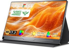 Monitor de computador UPERFECT Truely 4K 17,3" UHD FreeSync IPS Monitor de computador UPERFECT Truely 4K 17,3" UHD FreeSync IPS