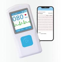 Monitor de ECG Portátil HaSoCare com Tela LCD para Frequência Cardíaca Monitor de ECG Portátil HaSoCare com Tela LCD para Frequência Cardíaca