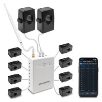 Monitor de Energía para Hogar Inteligente Fusion Energy SEM-Meter con 8 Sensores de 50A