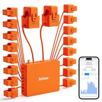 Monitor de energia residencial inteligente Refoss Sensores 16 x 60A em tempo real