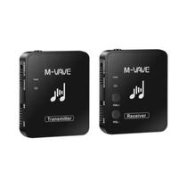 Monitor De Fone De Ouvido Sem Fio M-vave WP-9 2.4GHz ISM Transmissor Receptor Estéreo Mono Gravação