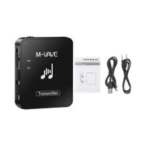 Monitor De Fone De Ouvido Sem Fio M-vave WP-9 2.4GHz ISM Transmissor Receptor Estéreo Mono Gravação