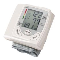 Monitor de frequência cardíaca de pulso LCD para medição digital da pressão arterial