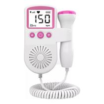 Monitor De Frequência Cardíaca Para Bebês Portatil Display De Gravidez Detector De Som Fetal Bebê - Shopprolar