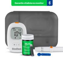 Monitor de Glicemia Glicocheck Careplus Bluetooth - HC488