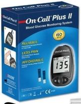 Monitor De Glicose Com Caneta Lancetadora On Call Plus Ii