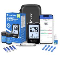 Monitor de Glicose no Sangue LinkSun G-427B Kit Bluetooth Monitor de Glicose no Sangue LinkSun G-427B Kit Bluetooth