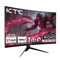 Monitor de jogos curvo KTC de 27 polegadas WQHD 180 Hz e 1 ms Monitor de jogos curvo KTC de 27 polegadas WQHD 180 Hz e 1 ms
