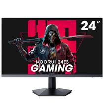 Monitor de jogos KOORUI 24 polegadas 165 Hz IPS 1080p 1ms preto