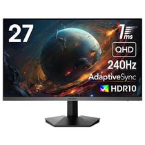 Monitor de jogos KOORUI GN05 WQHD de 27 polegadas 2560x1440 240 Hz