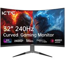 Monitor de jogos KTC H32S25E 32 polegadas 240 Hz curvado 2K 1440P