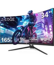Monitor de jogos Z-Edge UG34 34" Ultrawide 2K Curvo 165 Hz - Z Z-EDGE